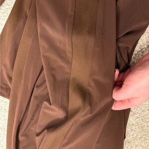 Athleta brooklyn ankle pants brown comfy work business office pants